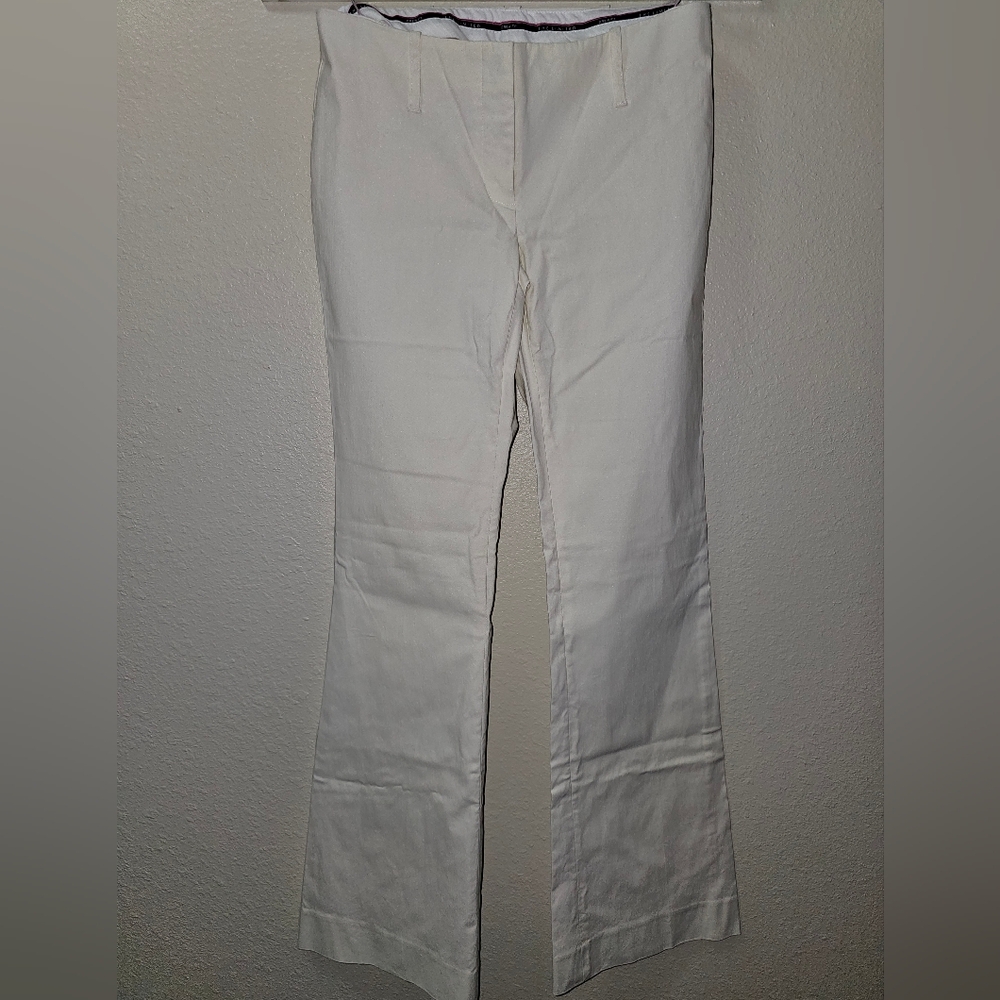 The Limited White Flared Pants